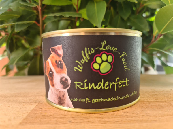 Rinderfett/-schmalz für Hunde & Katzen - Wuffis-Love-Food