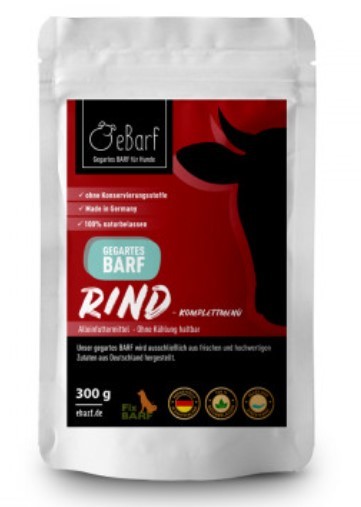 Rind - Fix-BAF®-Komplettmenü für Hunde - eBarf
