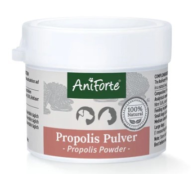 Propolis Pulver - unterstützung des Immunsystems für Hunde & Katzen - Aniforte