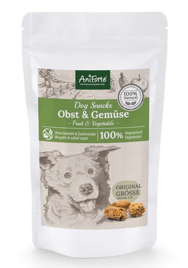 Dog Snacks Obst & Gemüse (150 g)  für Hunde - Aniforte