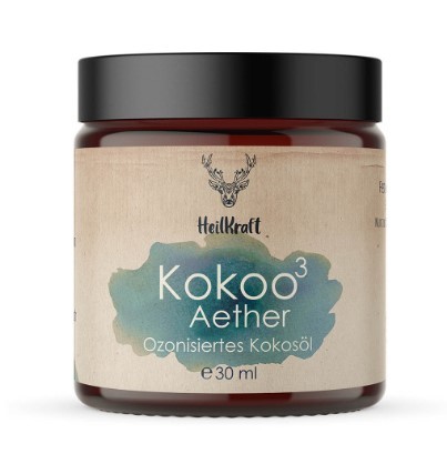 Kokoo³ Aether- Ozonisiertes Kokosöl + Ätherische Öle für Hunde - Heilkraft