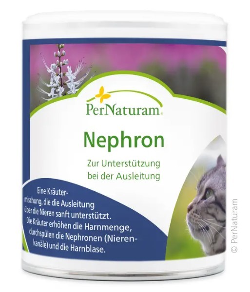 Nephron - sanfte Nierenunterstützung für Katzen - PerNaturam